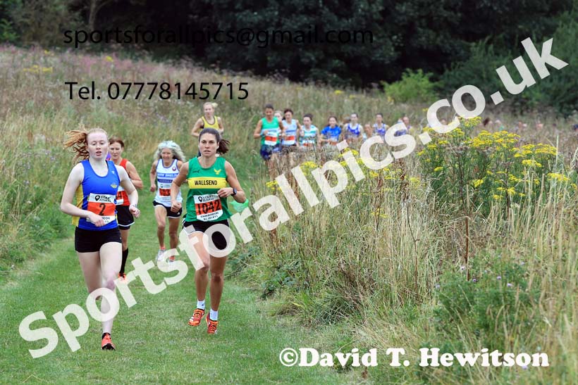 Senior Women and Veterans Relay, 2024 Sunderland XC Relays.  Photo: David T. Hewitson/Sports for All Pics